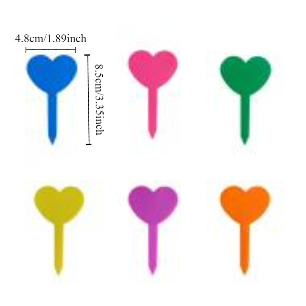 100PCS Reusable Plant Growth Label Waterproof Nursery Markers  DIY Garden Decoration
