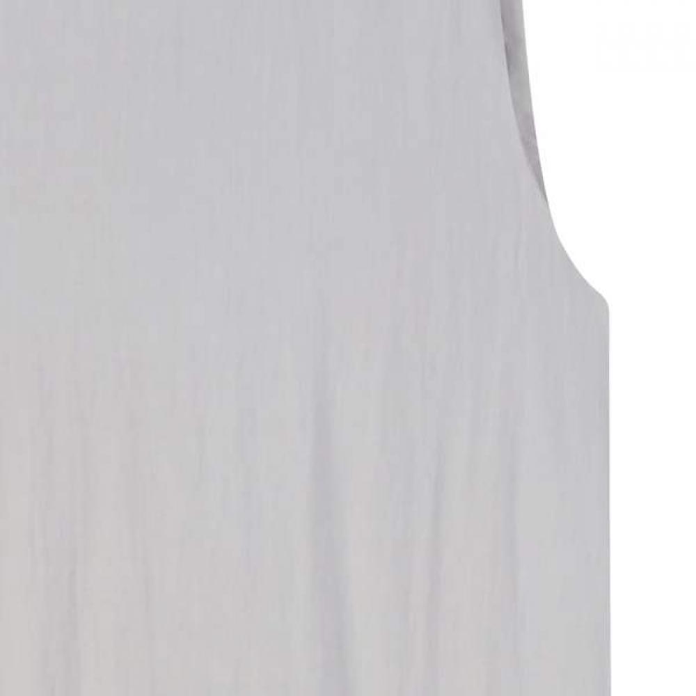 LAP Women Back Slit Shirred Sleeveless Long Dress As2wo420