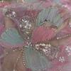 91x130cm Sequin Embroidery Mesh Fabric Exquisite Wedding Dress Embroidery Fabric Handmade DIY Stage Clothing Fabric Accessories