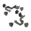 Drawer Front Mounting Clamp Steel Right Angle Drawer Installation Clips for Carpenter Wood Working