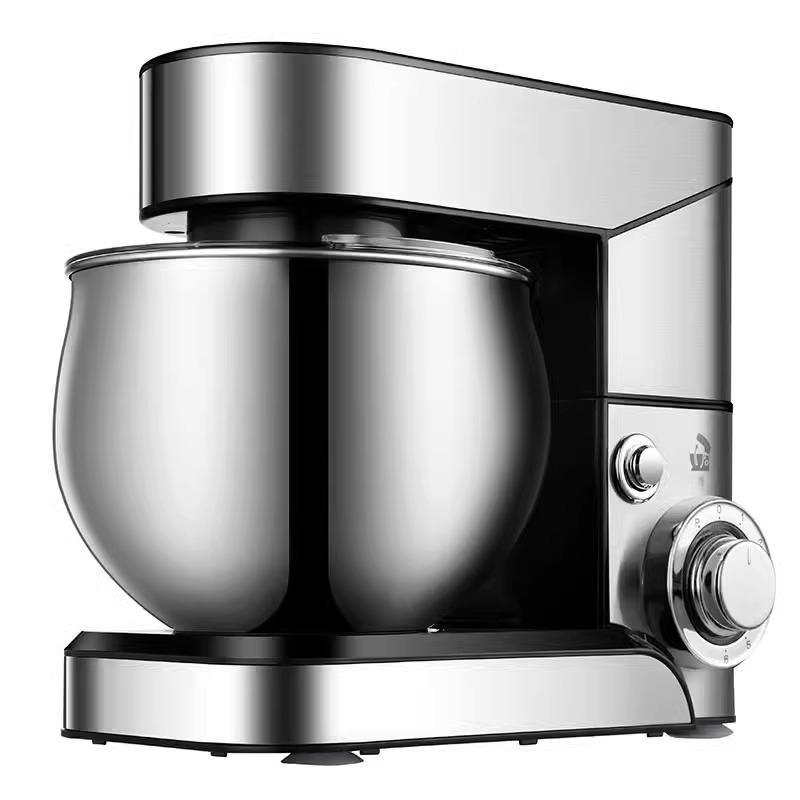 220V Electric Stand Food Mixer Stainless Steel Chef Machine Knead Dough Timed Dough Maker