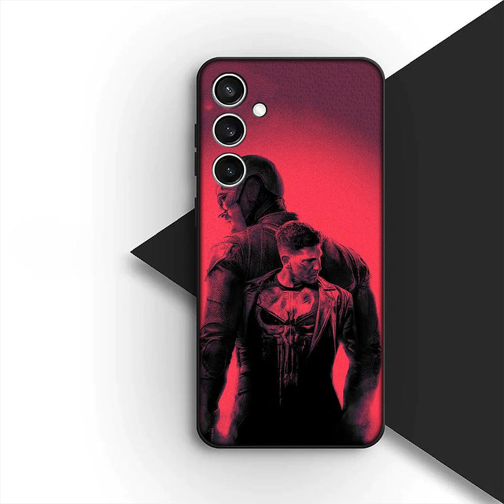 Protective Cover for Xiaomi Redmi Note 12 11 10 A3 Pro 10A 10C 12C Note12 5G 4G Casing Phone Case The Punisher Marvel Skull