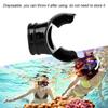Disposable Transparent Silicon Professional   Diving Standard Bite Mouthpiece (Transparent)