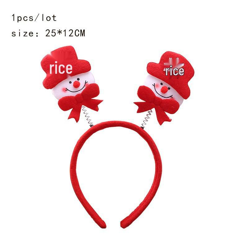 Christmas Party Decorations Children's Gift Hairband Headband Combo