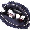 Franc Franc Japan [ec Limited Outlet Item] Frill Round Pouch Navy