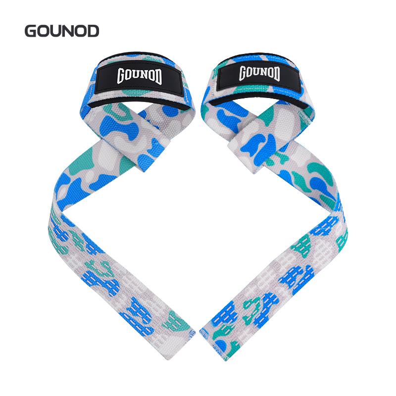 2pz/4pz/3paia Cinghie per Sollevamento Pesi Antiscivolo Silicone Cinghie da Polso per Sollevamento Allenamento della Forza Stacchi da Terra Crossfit Impugnature per Mani Polso
