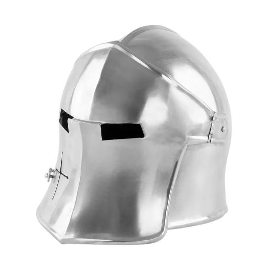 Medieval Barbuta Crusader Helmet - Classic Knight Armor Helmet Replica for Collectors and Cosplay