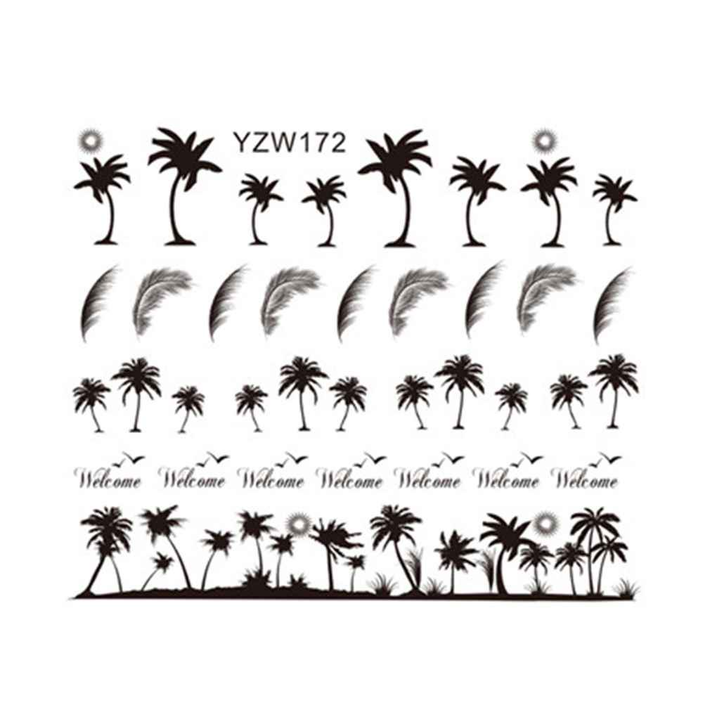 

Сделай сам наклейка для ногтей Дерево Нейл-арт Советы Декаль Цветок Маникюр Обёртывание Аксессуары no.31