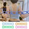 Flexible Yoga Stretch Band 7 Ring Silicone Elastic Stretcher Pull Up Assist Band  Gym Exercise