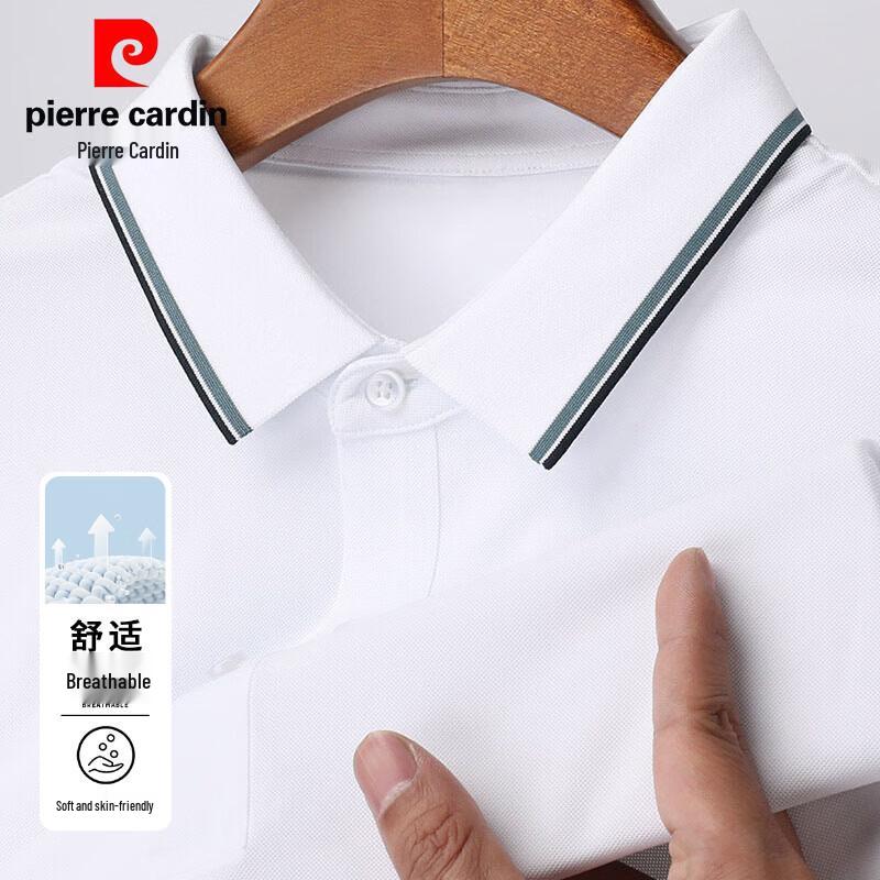 Pierre Cardin Men s Anti-Bacterial Seamless Polo Shirt L