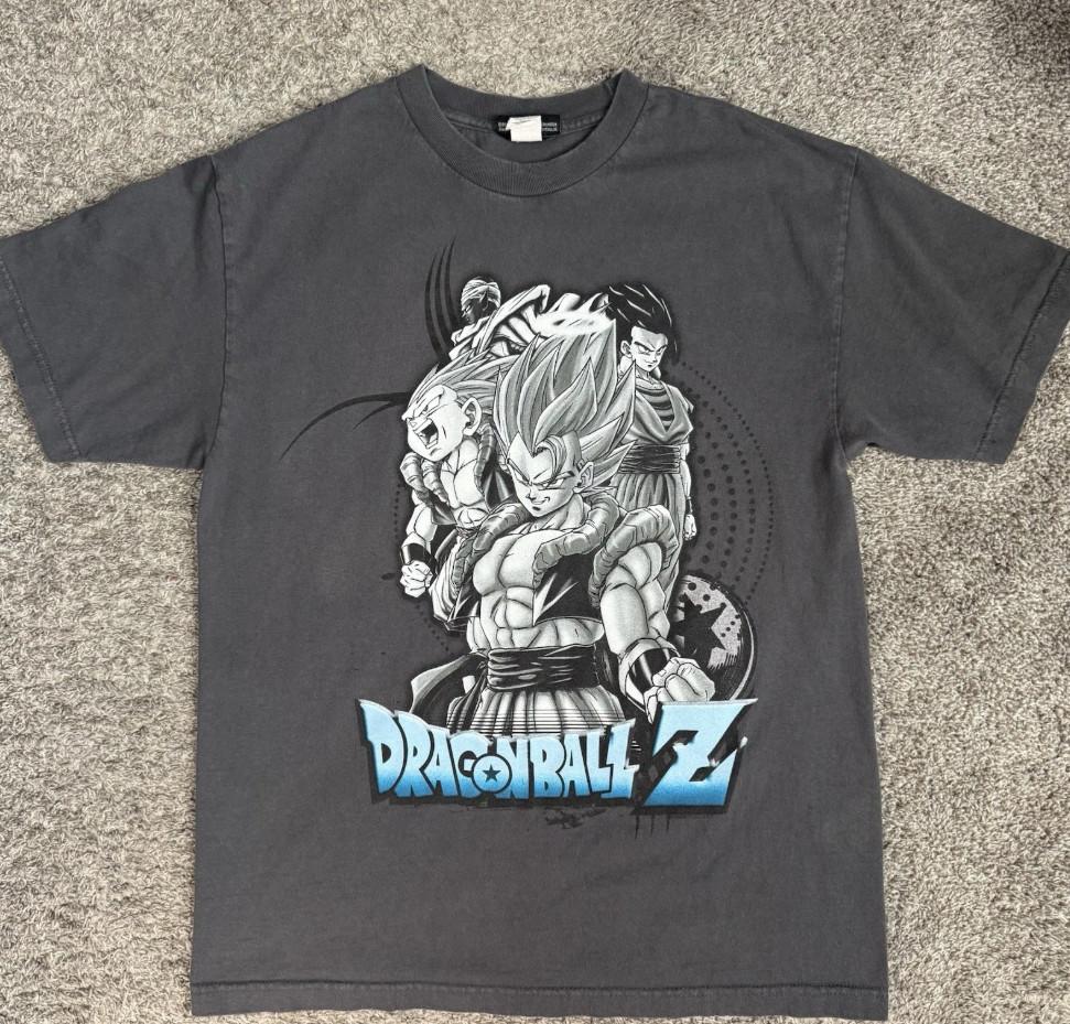

HOT HOT !!! RARE VTG Dragonball Z Anime Shirt Gogeta Gohan Goku Promo TV Movie XL