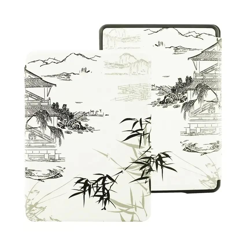 For Kindle Colorsoft Signature Edition 1st Generation Case 7 inch 2025 Leather Case Auto Sleep Cover Paperwhite 12th Gen Funda