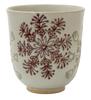 Hasami Ware, Isayama Seito, Ring Flower Teacups, Pair