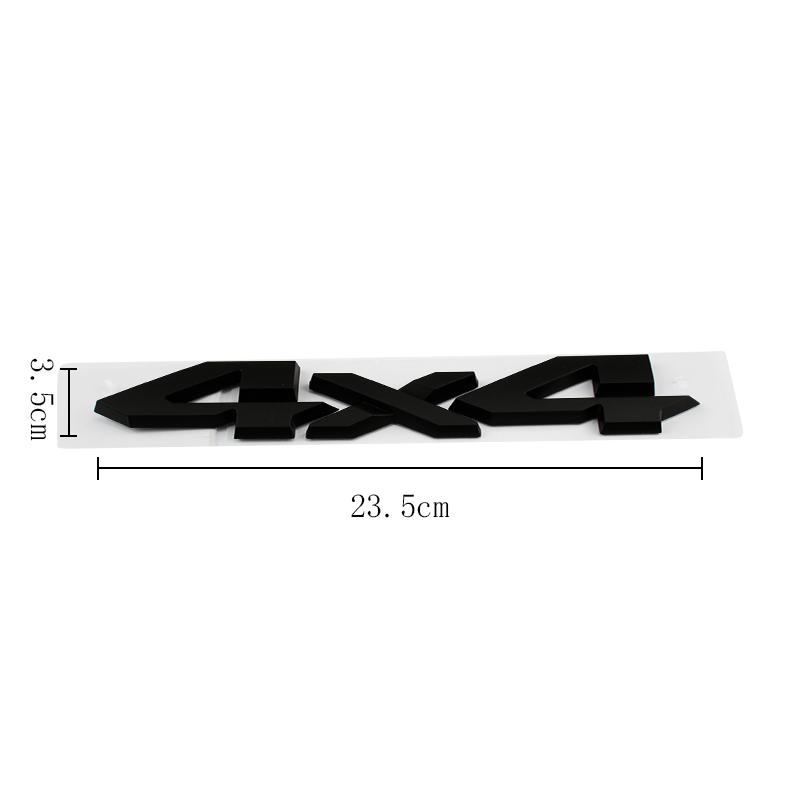 Car ABS 4X4 Trunk Logo Sticker Emblem Badge Decals For Jeep Dodge RAM 1500 2500 3500 Styling Decoration Accessories