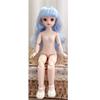 30cm Multi Contact Lenses Bjd Doll Toy Straight Curly Hair Articular Mobility
