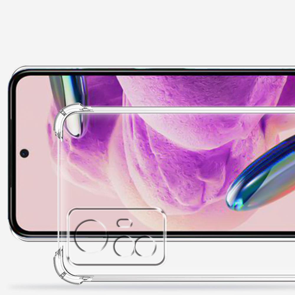 For Xiaomi Redmi Note 12S Case Silicone Soft Shockproof Cover For Redmi Note 12S Clear Case For Redmi Note12S 12 S Fundas Coque