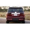 For Nissan Patrol Y63 Armada 2025 2026 ABS Chrome Rear Reflector Fog Light Lamp Cover Trim Bezel Frame Styling Garnish