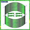 For ZX-9R ZX9R Motorcycle 17 Inch Racing Front And Rear Wheel Hub Sticker Decal Waterproof Reflective Decorative Rim Stickers