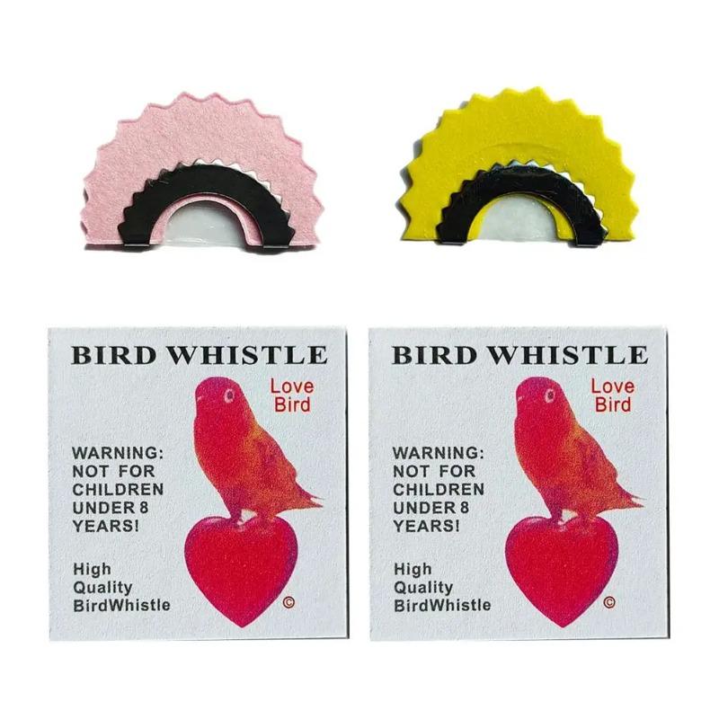 1 PIÈCE Sifflet Fou Oiseau Magique Amusant Appelant à Oiseaux Langue Warbler Original Magique Gazouillant Bruiteur Jouets Tours Cadeau