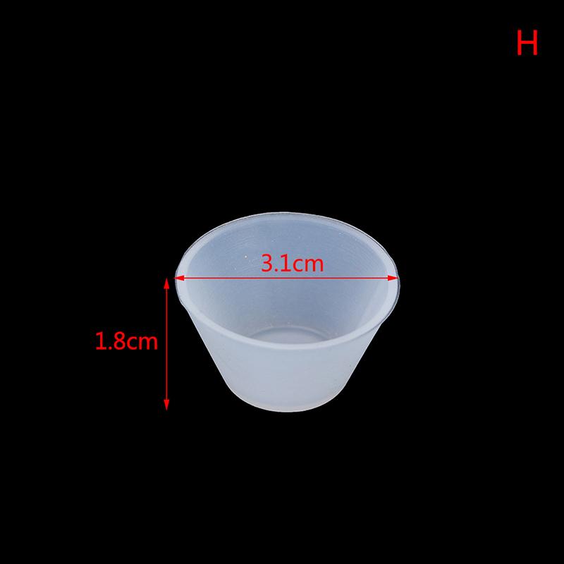 Silicone Resin Measuring Mixing Cup Stirrers Diy Jewelry Resin Glue Tool