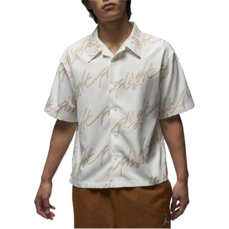 Jordan Camicia Essenziale Uomo Bianca FB7323-133