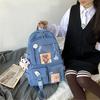 Comfortable Women Backpack For School And Travel - Large Capacity Nylon Junior High School Student School Backpack