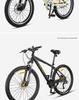 Universal Super Soft Silicone Bicycle Saddle with Shock Absorption - Mountain Bike Seat for Men and Women