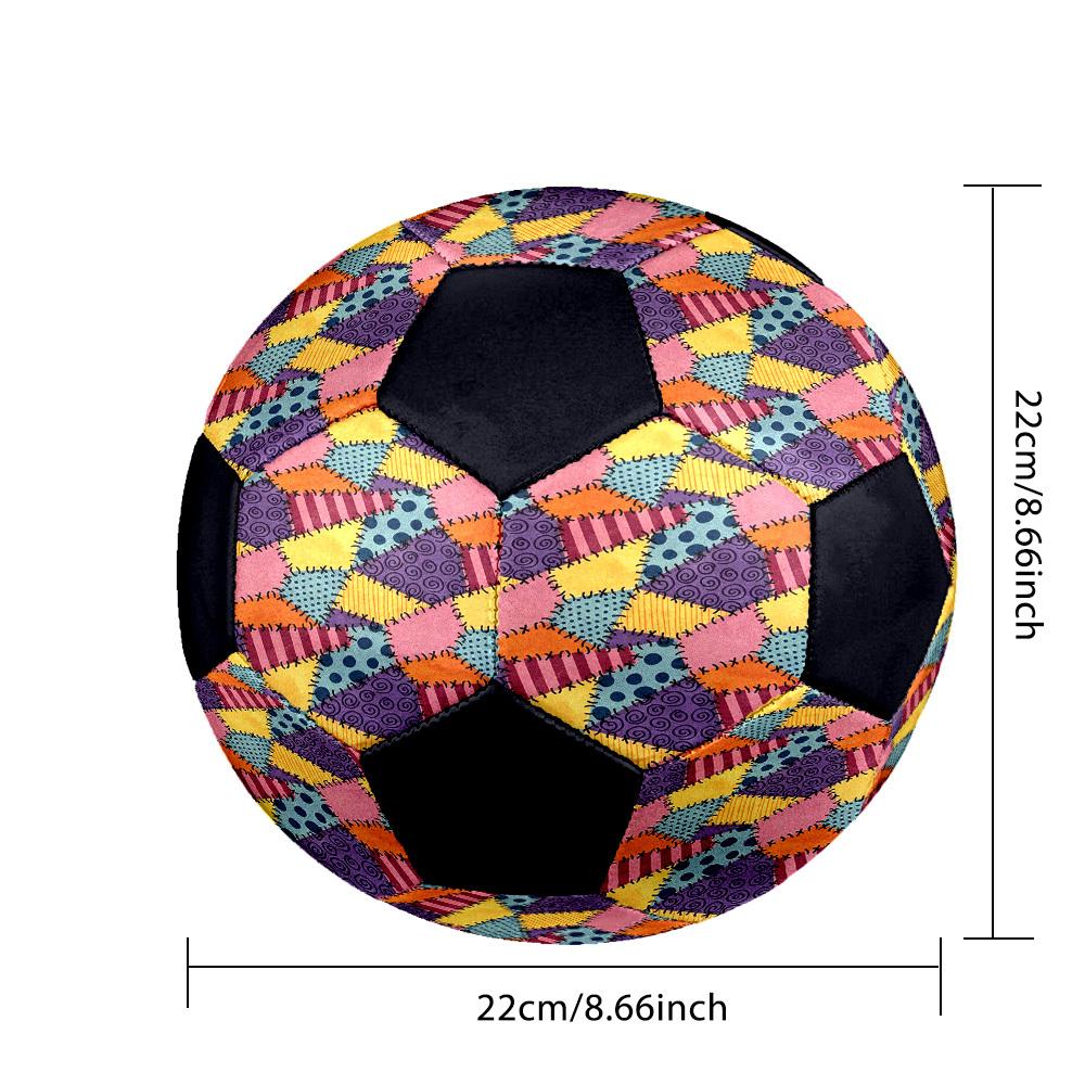 1pc Patchwork Quilt Lightweight PVC Training Soccer Ball, Size 5, Suitable for Indoor and Outdoor TrainingGift Y60330
