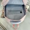 Schoolbag Japanese High-value Ins Plaid Girl Style Backpack Dopamine Contrasting Color College Style Primary and Secondary School Backpack