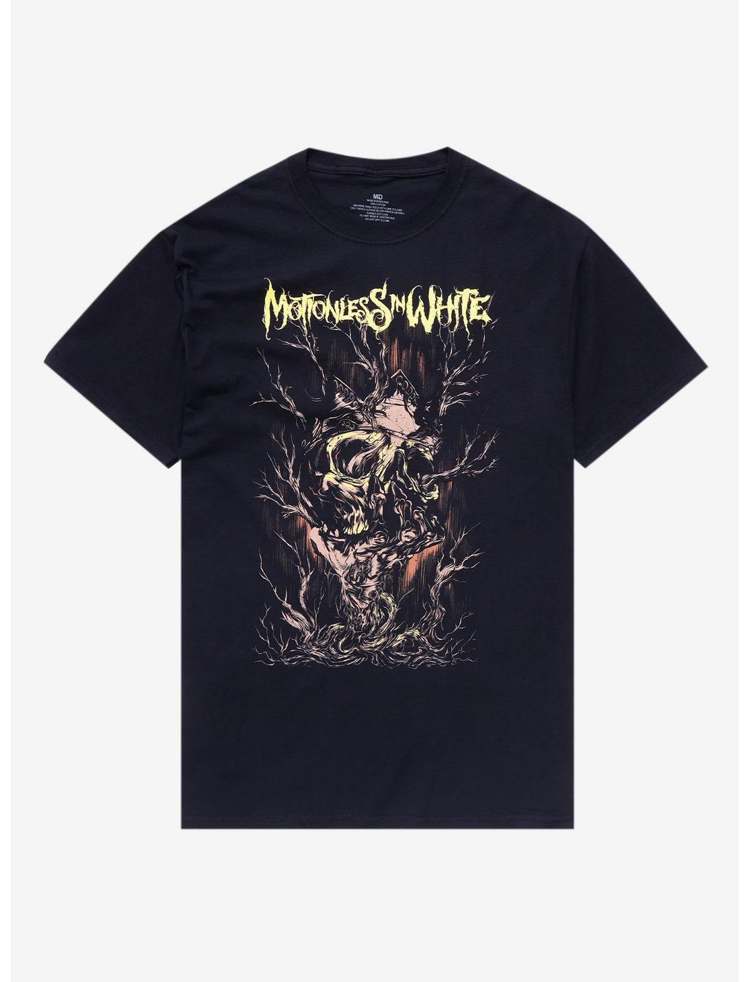 Motionless In White Skull Tree T-Shirt, XS S разноцветный
