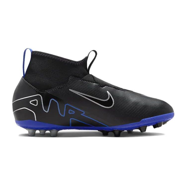Nike Mercurial Superfly 9 Academy AG Grass Anti-Slip Shock Absorption Durable Low-Top Kids Football Shoes Kids Football Shoes Black DJ5613-040