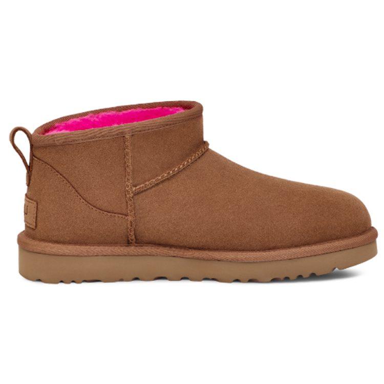 UGG Classic Ultra Mini Broken Logo 'Chestnut Pink' Women's 1126373-CTPNK