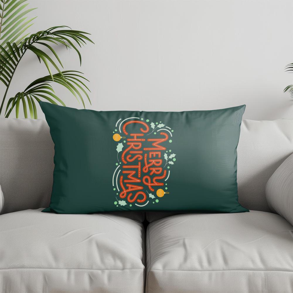 Home Decor Cute Dog Pattern Throw Pillow Suitable For Sofa Bedroom Car Pillow Cover Cushion Rectangular Back Cushion