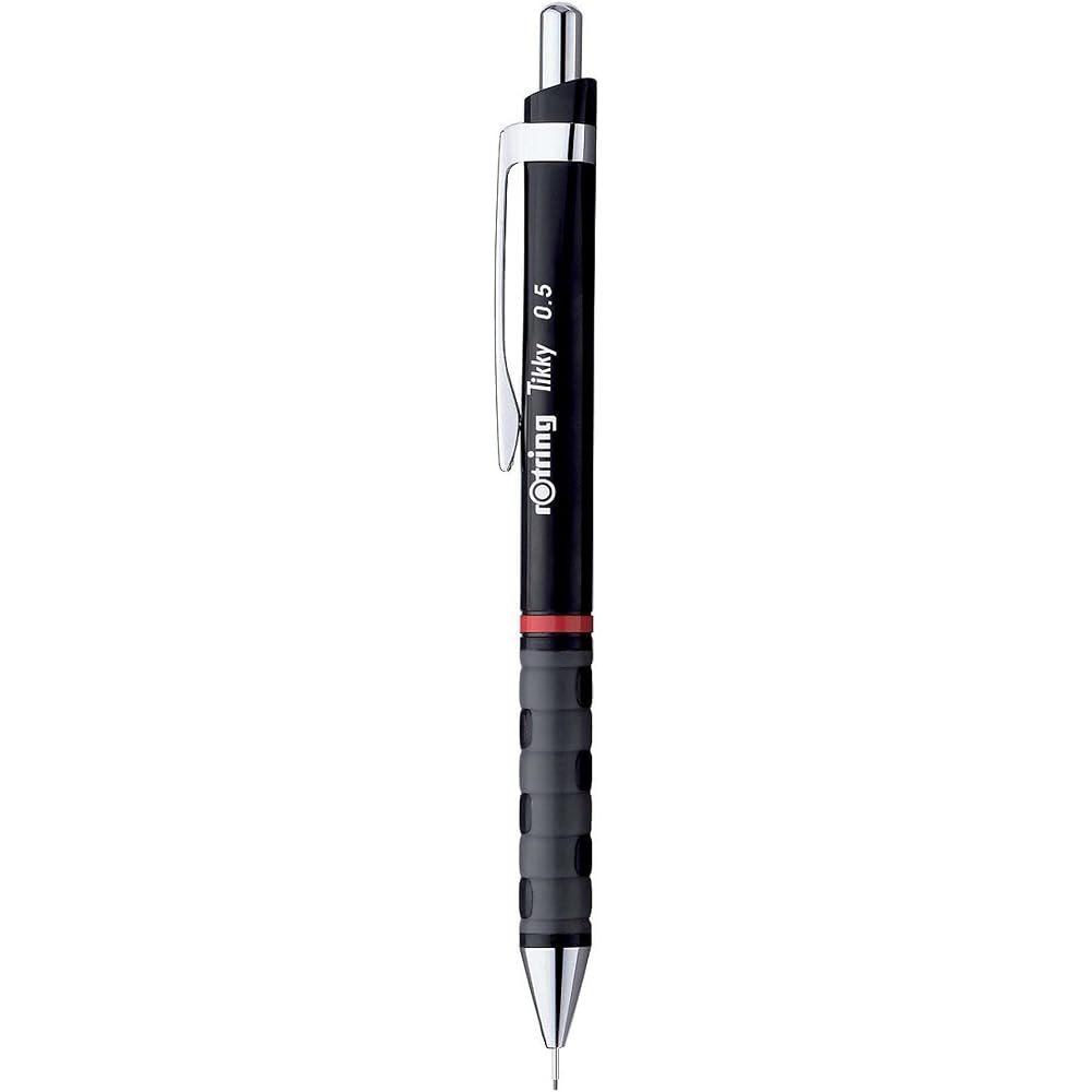 RotRing Rotling Mechanical Pencil Ticky Black 1904700 0.5mm Regular Imported