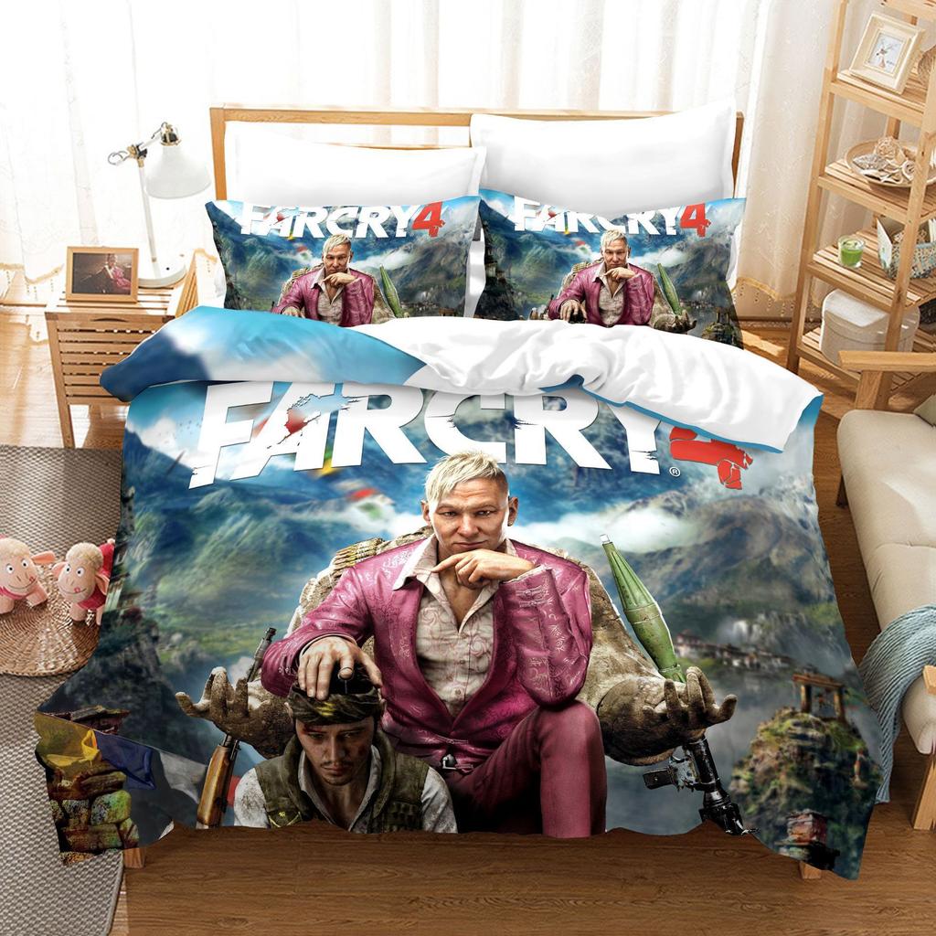 3D Digital Printing Quilt Set Three-Piece Far Cry