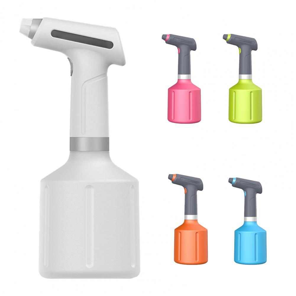 Electric Spray Bottle Automatic USB Rechargeable Noise Reduction Household Plant Watering Spray Watering Can for Garden лавандовый