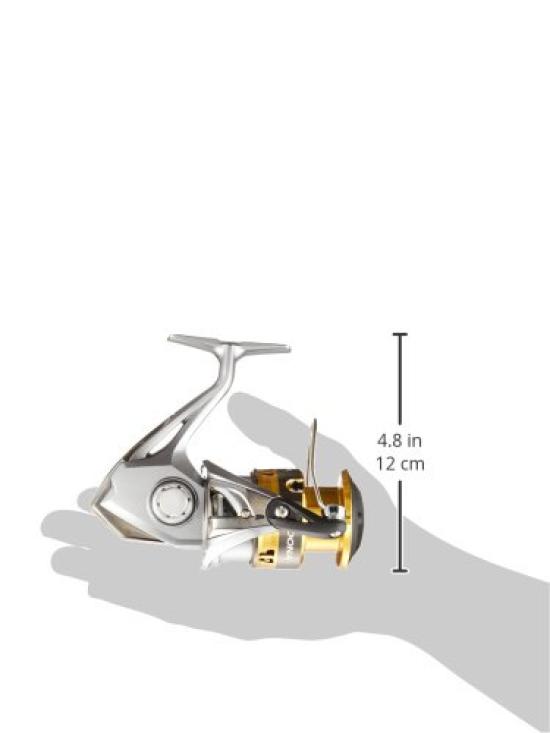 SHIMANO Stationärrolle 17 Sedona 4000 Eging Plattfisch Blaufisch Wolfsbarsch für Anfänger