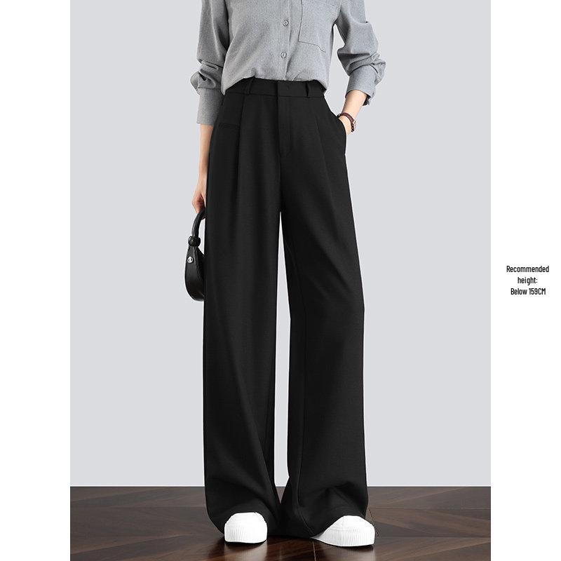 

Melanoid Coffee Women s Tencel Wool Drapey Suit Pants - Narrow Straight Wide Leg, Spring/Autumn 2026. L (Recommended 106-115 lbs)