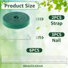 2/4/6Pcs New Plant Climbing Moss Poles Plastic Adjustable Height Plants Growing Support Stand  Indoor Plant Stake Growing Pole