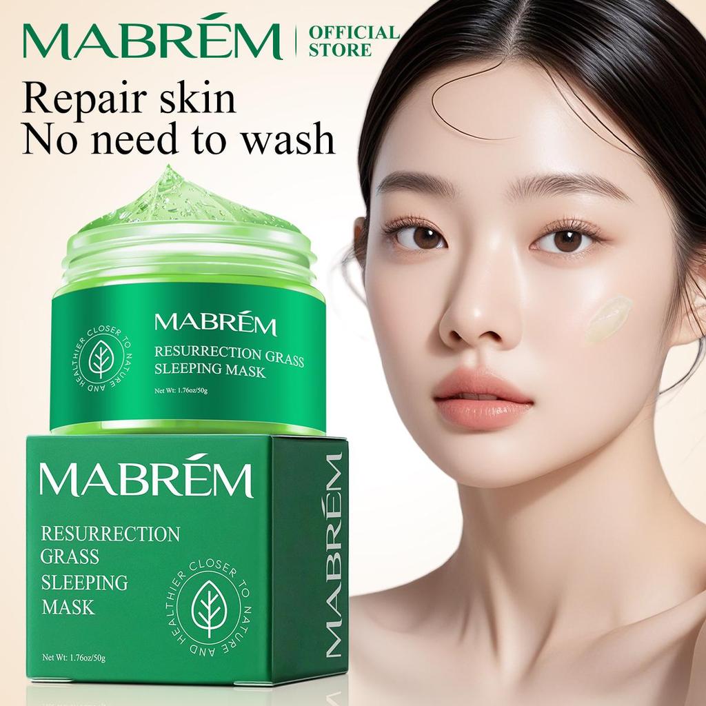 Plant Hydrating Face Mask Fuktighetsgivende Anti-aldring Whitening Hudpleie Revitalizing Cream Sovende ansiktsmaske