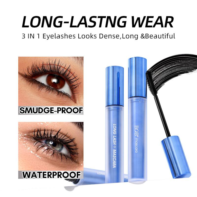 Yingmi Long Mascara Wasserdicht Nicht-verlaufend Langanhaltendes Styling Dreidimensionales Curling Verlängerte Wimpern