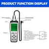 Digital Thickness Gauge SMART SENSOR Digital Ultrasonic Thickness Gauge Sound Velocity Meter Metal Depth Tester AS840