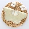 Neugeborenes Baby Farbe Baumwolle Einfache Baumwolle Warm Speicheltuch Lätzchen 360 Grad Baby Blütenblatt Lätzchen Männliches und Weibliches Baby Fütterungs Schürze Lätzchen