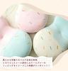 Cellutane (Cellutane) Compact Reclining Floor Chair with Ice Cream, Vanilla & Strawberry Designs, Made in Japan, Model A1923a-a-748BE/740PIK