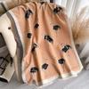 Crane Picture Imitation Cashmere Thickened Scarf Scarf Women'S Extended Printed Fashionable Simple Shawl