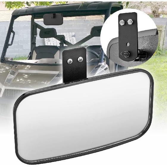 WSays Ranger Rückspiegel, UTV Mittelrückspiegel Kompatibel mit Polaris Ranger 500 570 900 1000 XP 2017-2025 Pro-Fit Käfig mit Fabrik