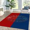 Bayern Munich Abstract Art Square Rugs Are a Great Choice for Living Rooms, Bedrooms, Home Décor, and As Gifts