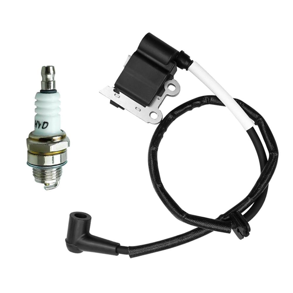 Ignition Coil and Spark Replacement Kit for 150BF 350BF 150BT 350BT EBZ5100 EBZ5150 BB2250 502846401 Compatible China Mainland