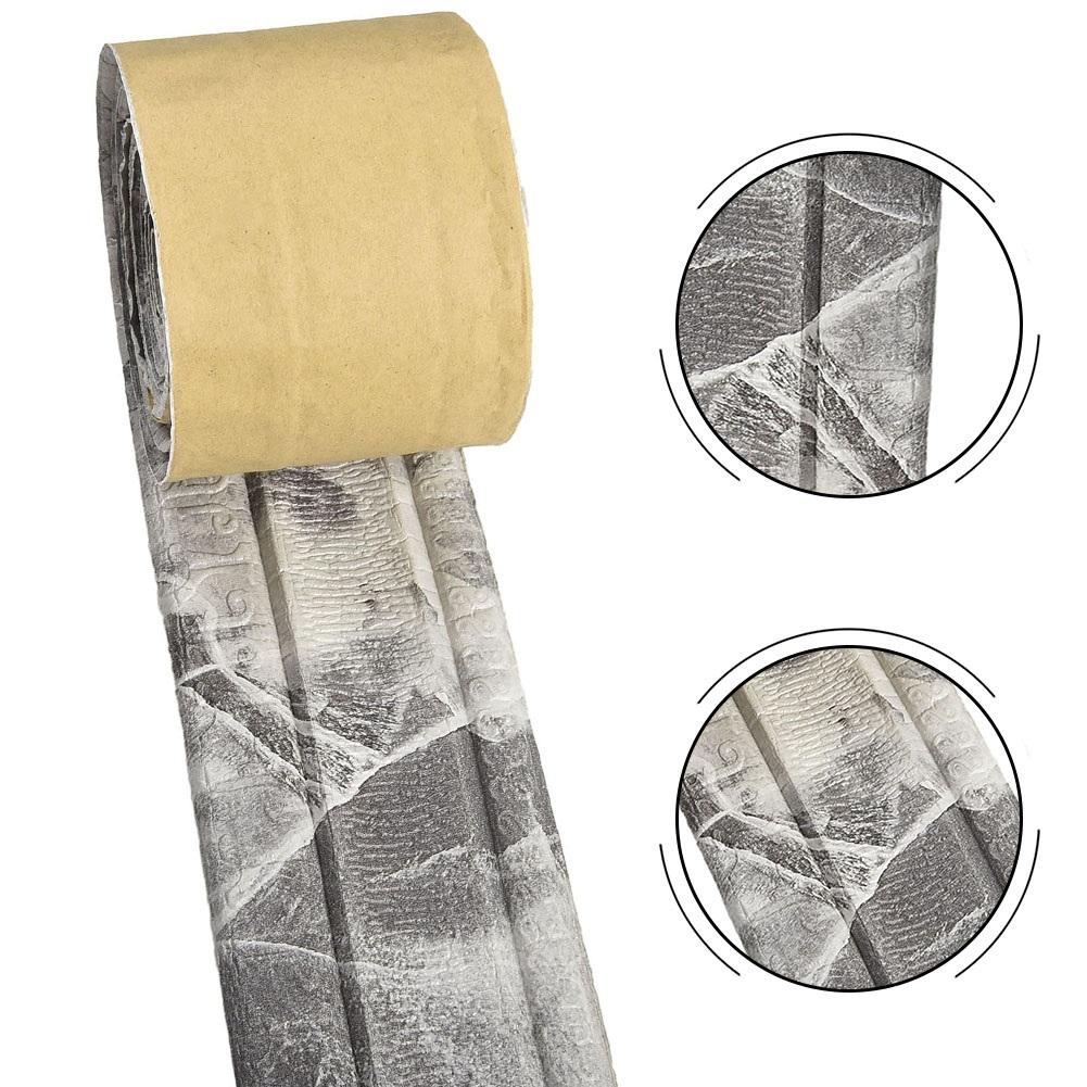 Non-Damaging Removable Wall Trim Sticker for Skirting Line Background Wall and Door Frame Decoration Without Drilling