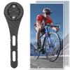 Bicycle Computer Holder Carbon Fiber Road Bike Stopwatch Speedometer Mount Holder Bike Extended Bracket for Garmin Bryton Wahoo